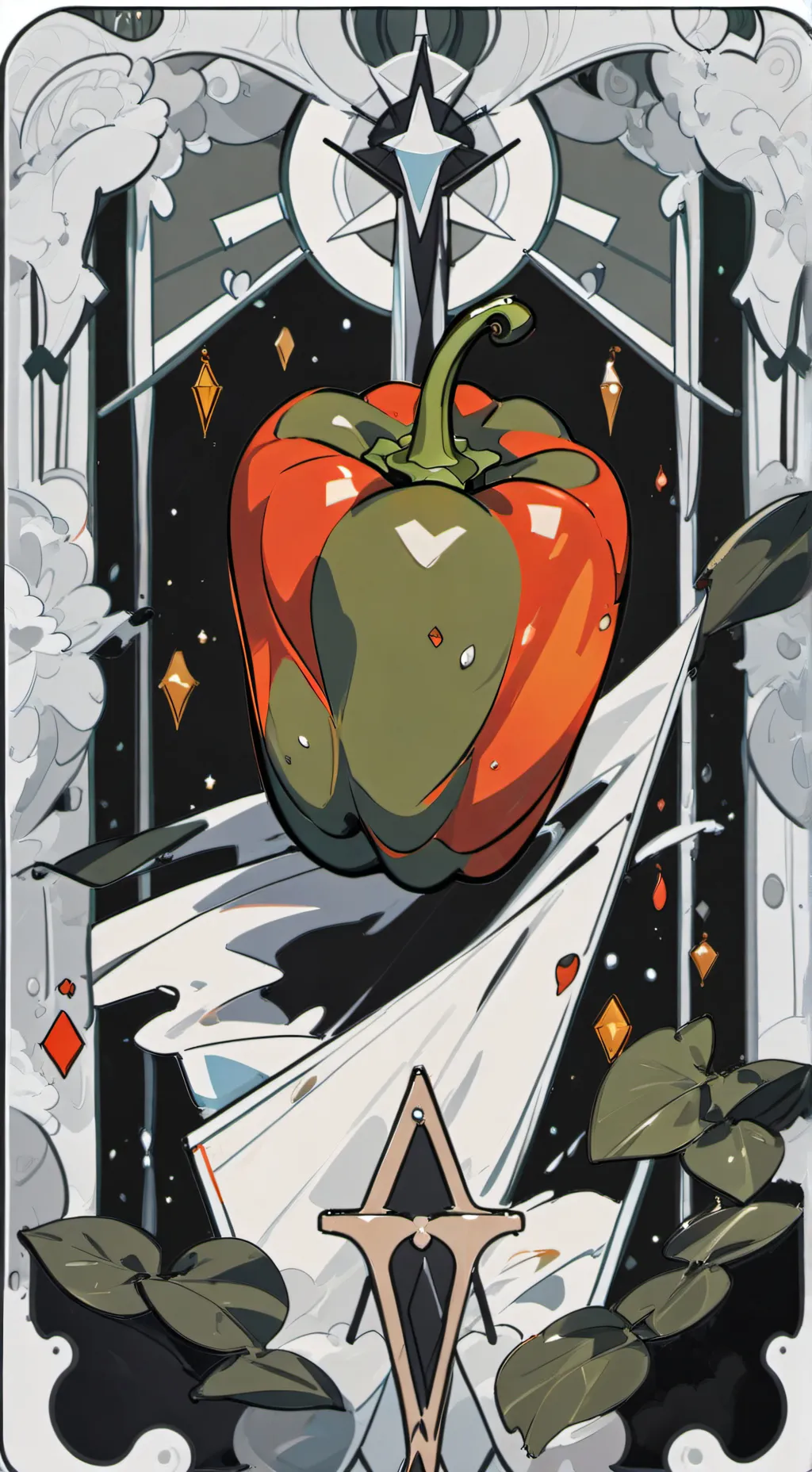 ai character: PEPPERMAN (boss 1) background