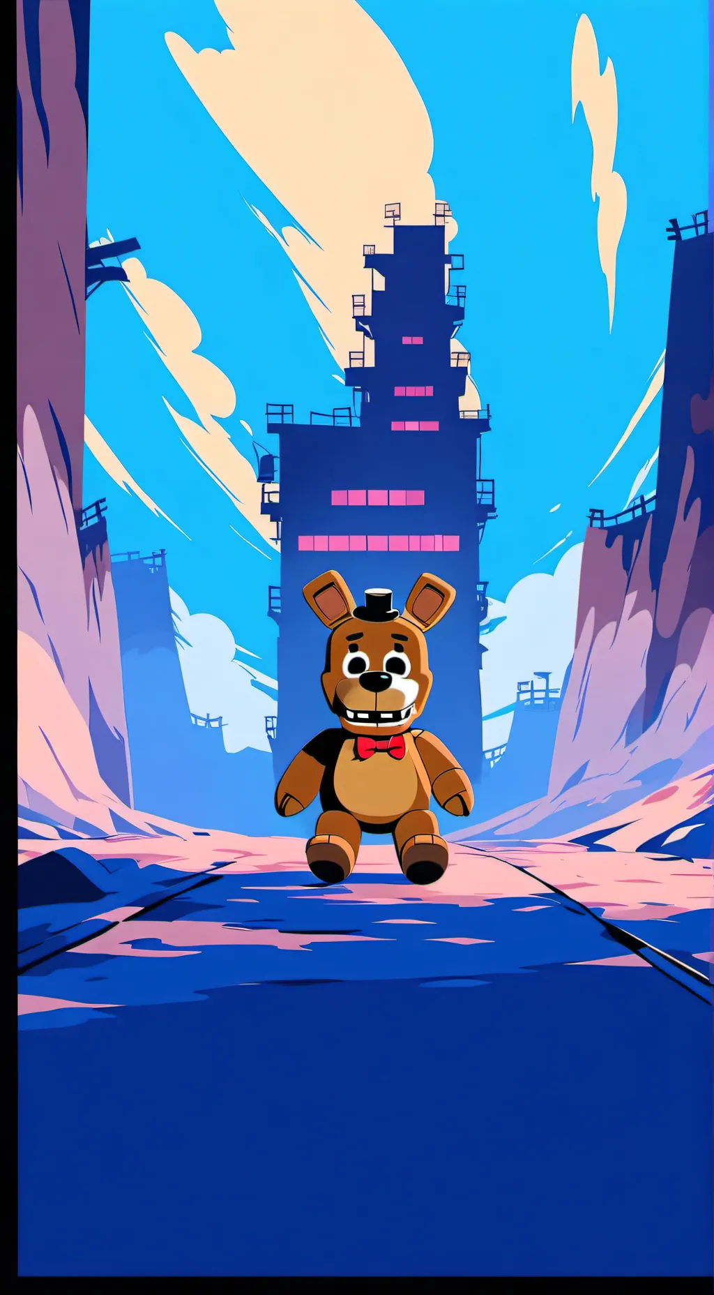 ai character: FNAF RP! background