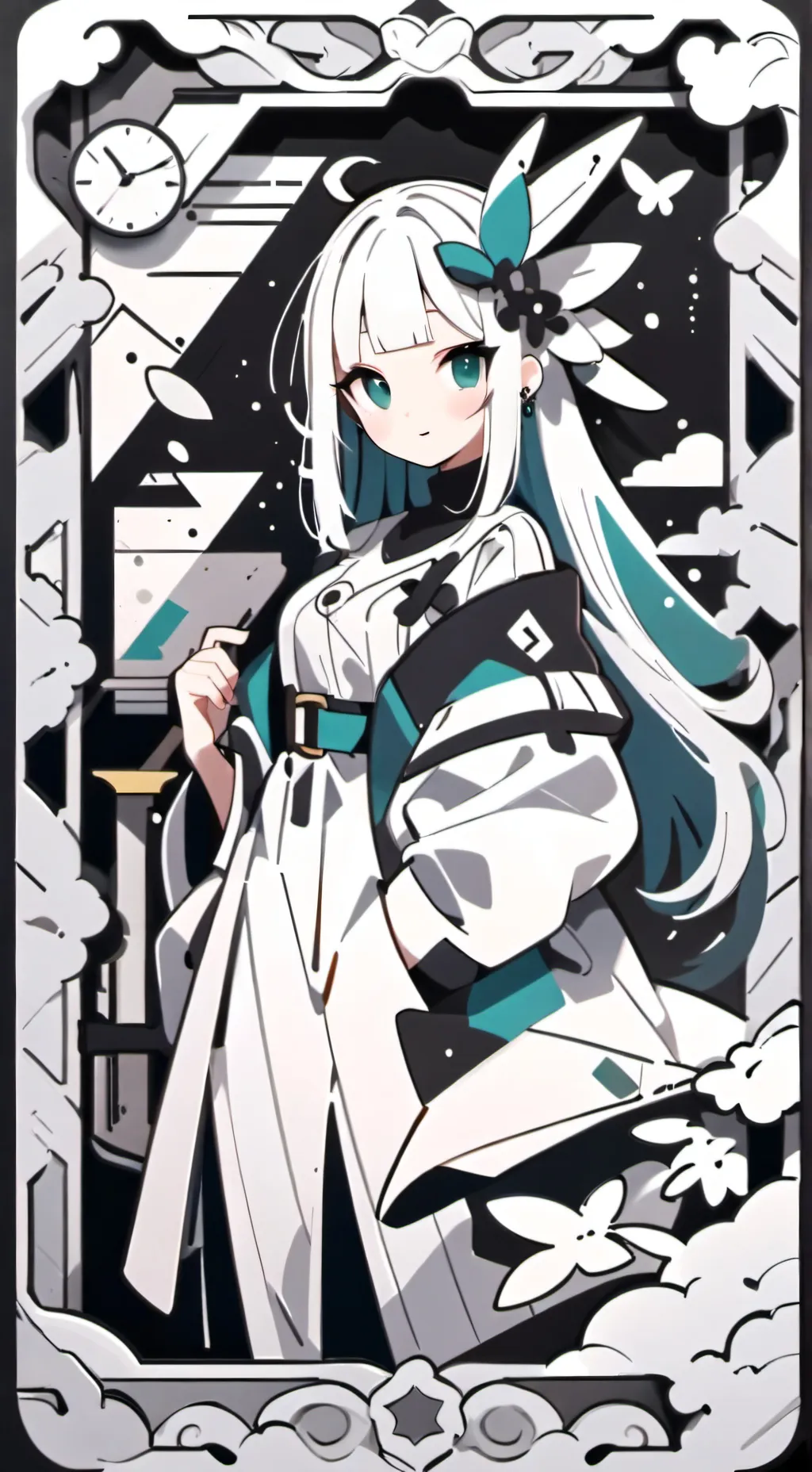 ai character: Emiliana background