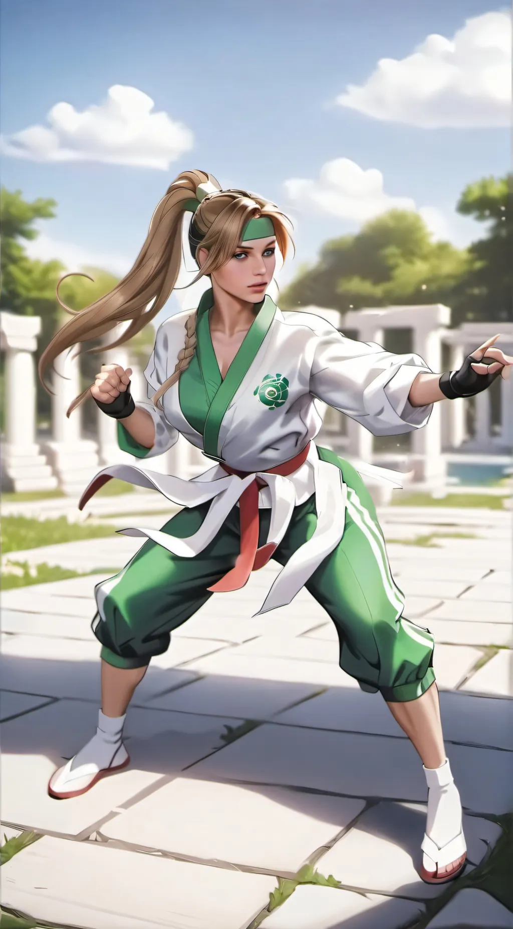 ai character: Катя Волк background