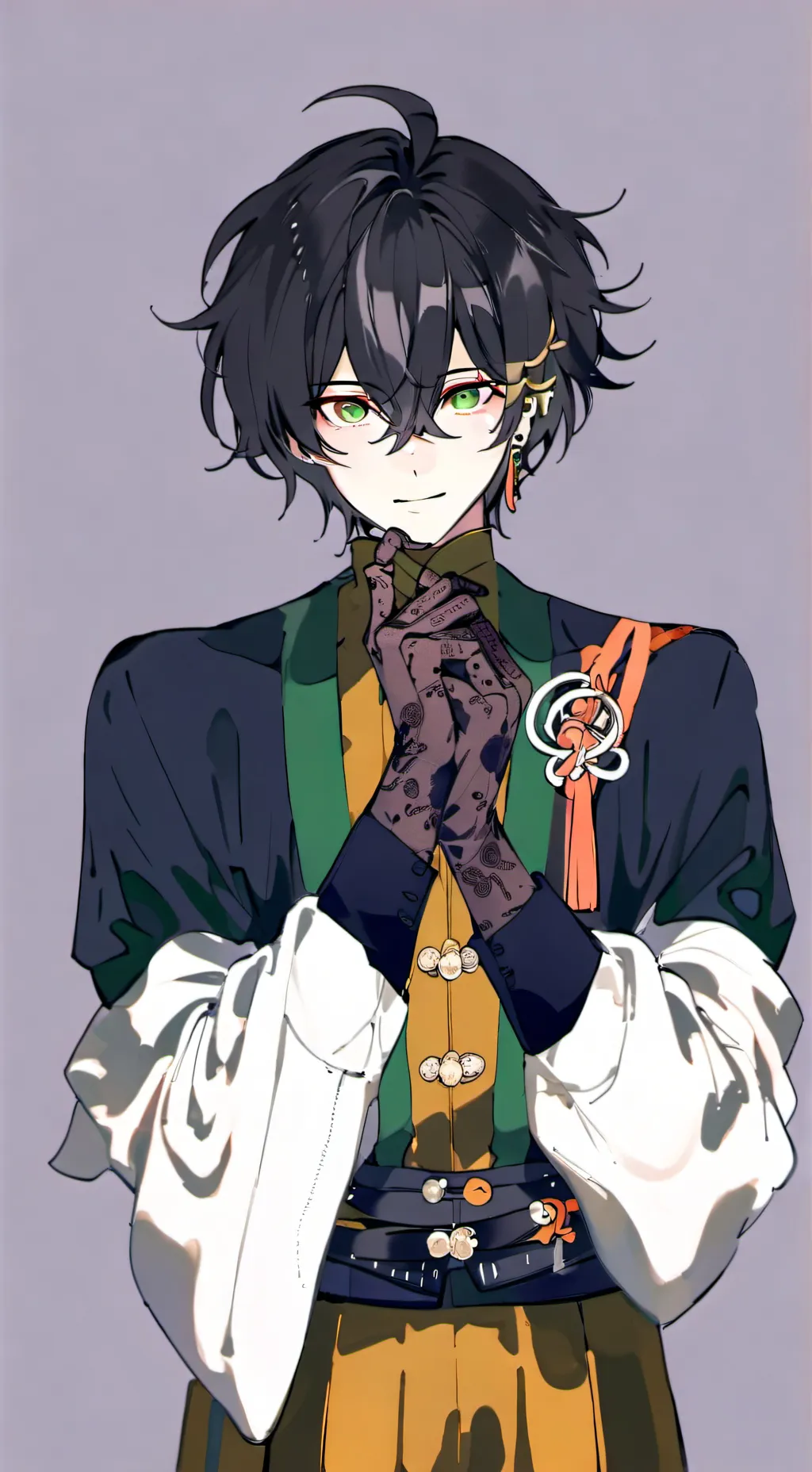 ai character: 💅kiuya🎀 background