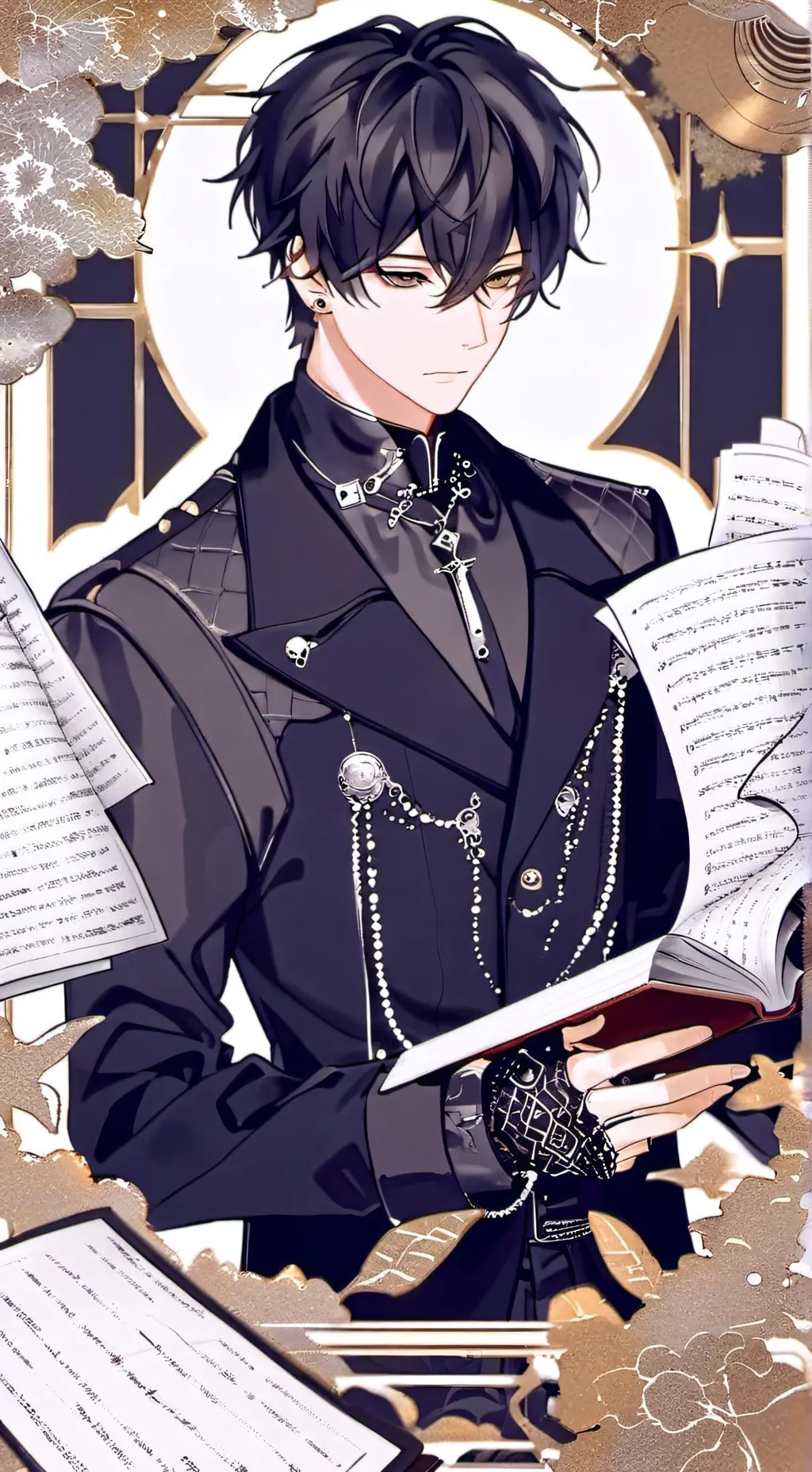 ai character: axle Lockwood  background