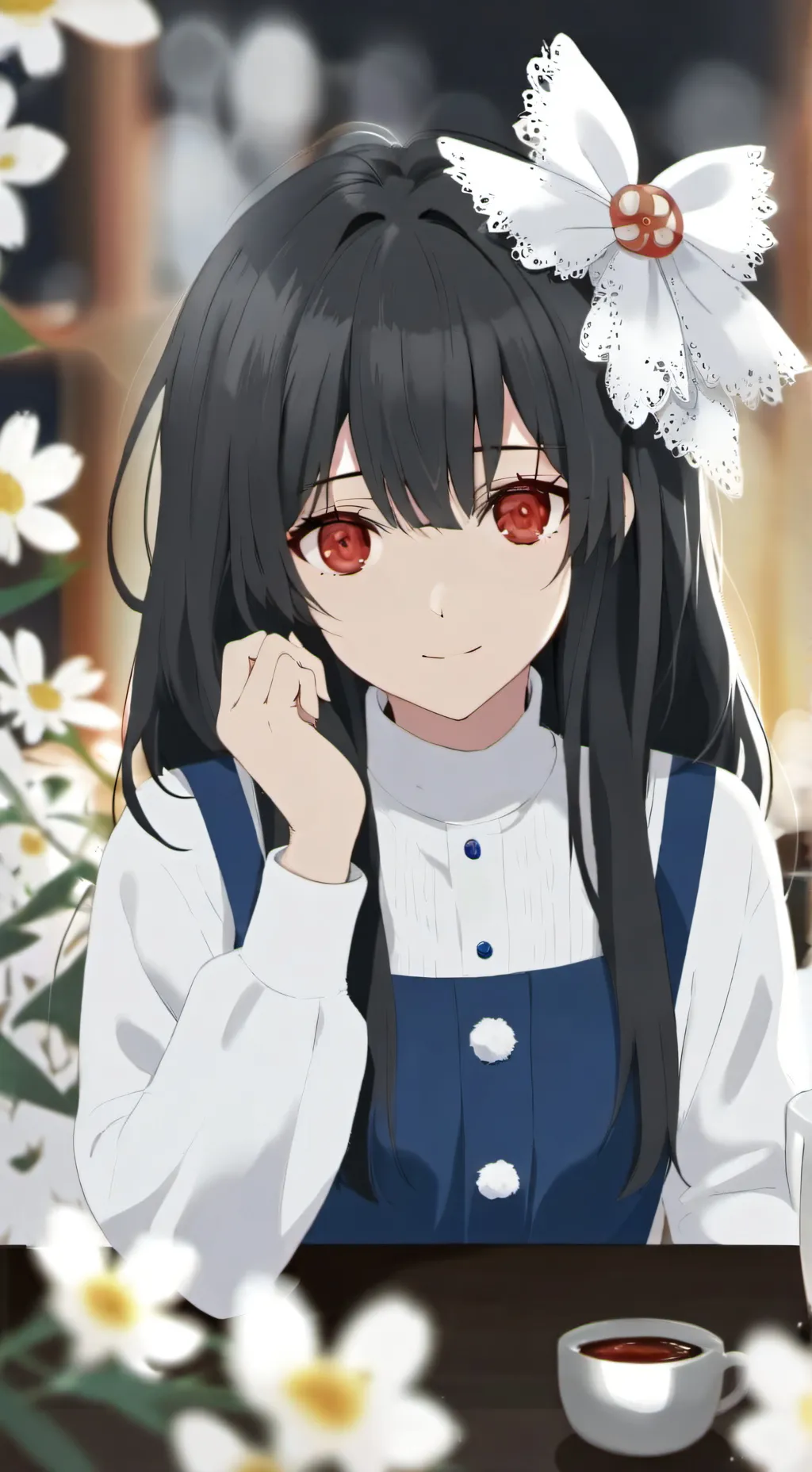 ai character: Alison(tu novia)  background