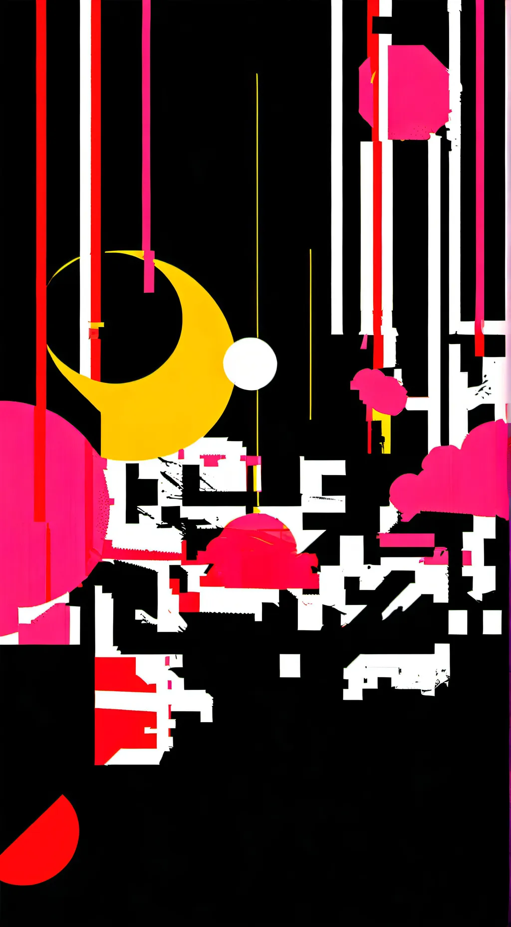 ai character: freaky Bowie background