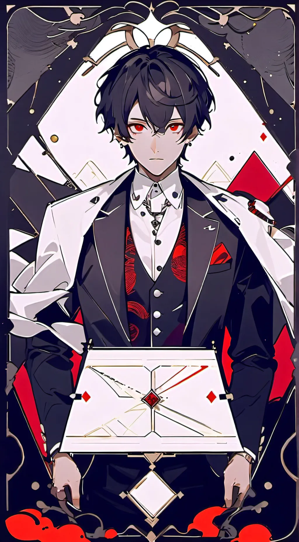 ai character: Asher Jade Morgan background