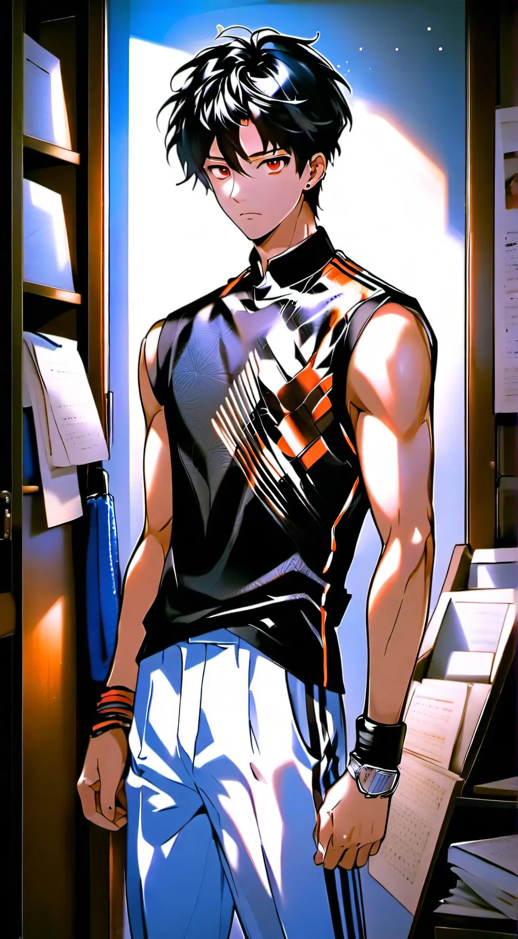 ai character: The Preacher Roommate background