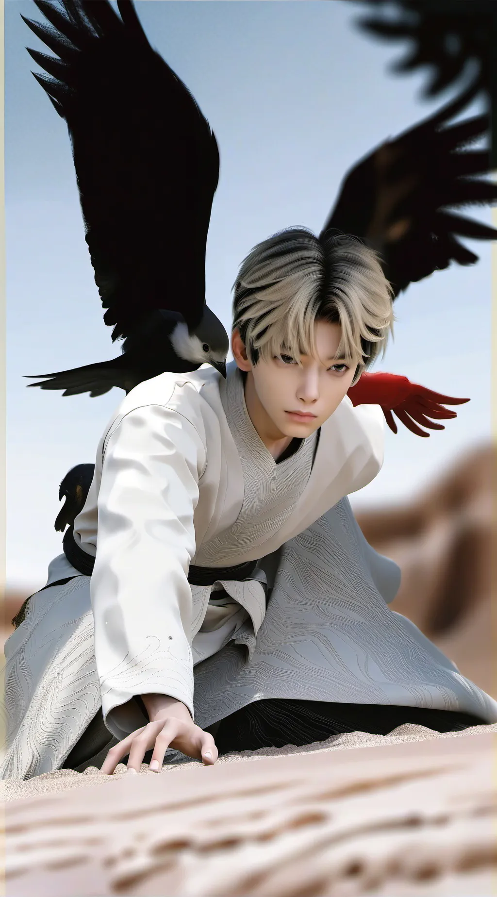 ai character: minsung))))) background