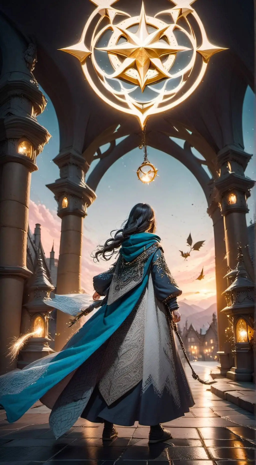 ai character: Hogwarts Legacy background