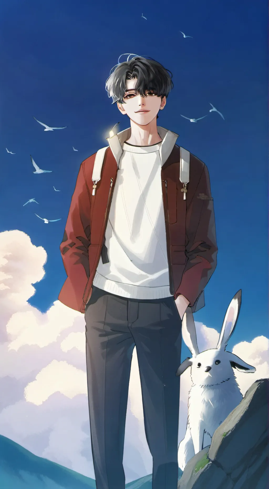 ai character: alexander background