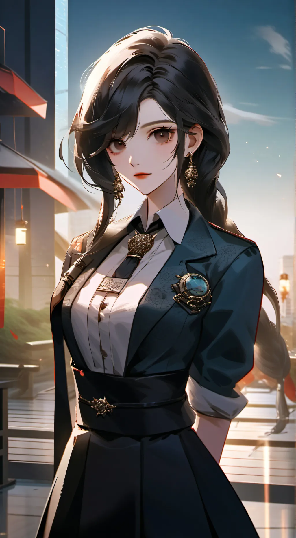 ai character: 𝗥𝗼𝘀𝗲 background