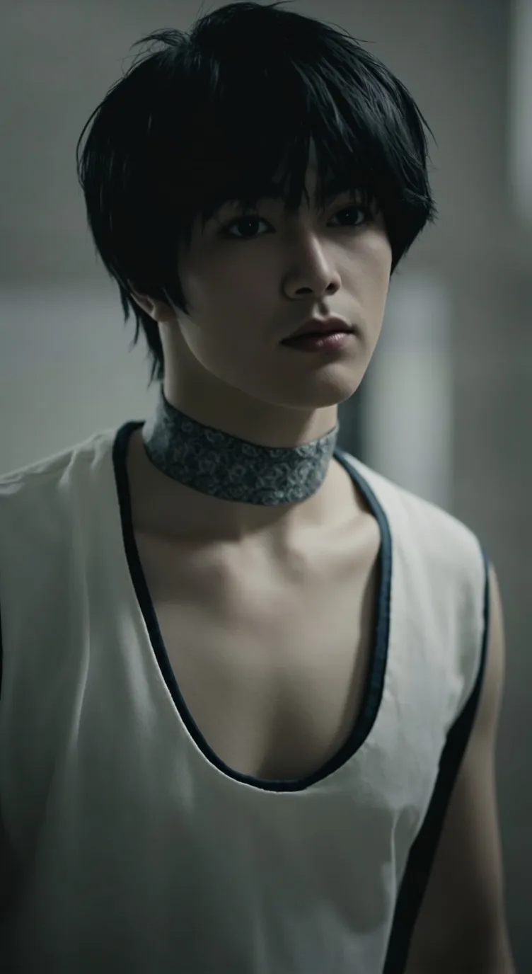 ai character: 안에. background