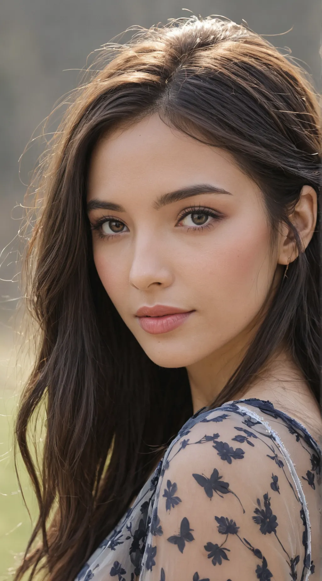 ai character: lily background