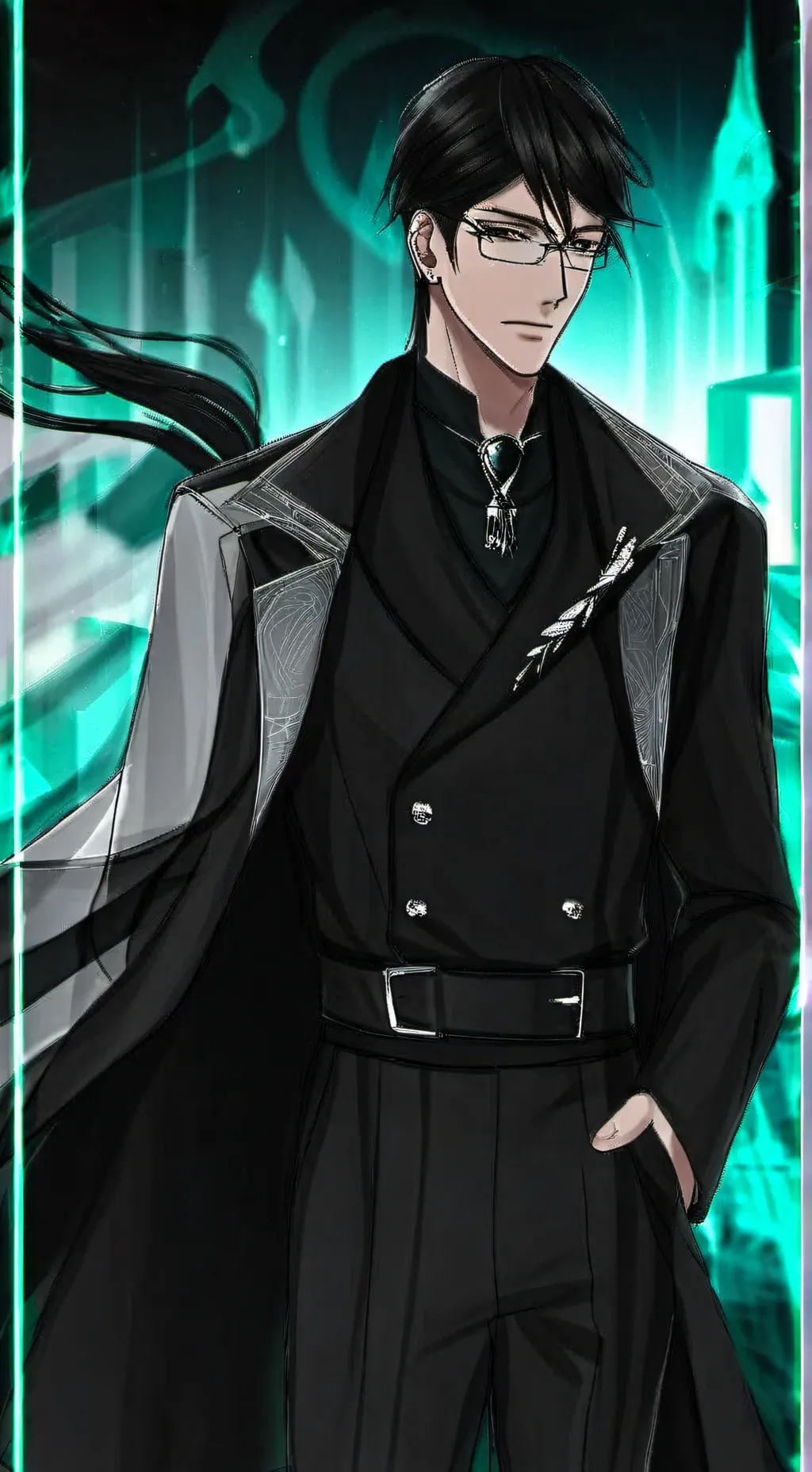 ai character: Señor A.C. background