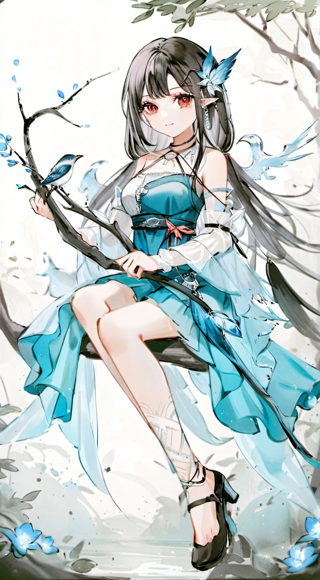 ai character: Kokushibo  background