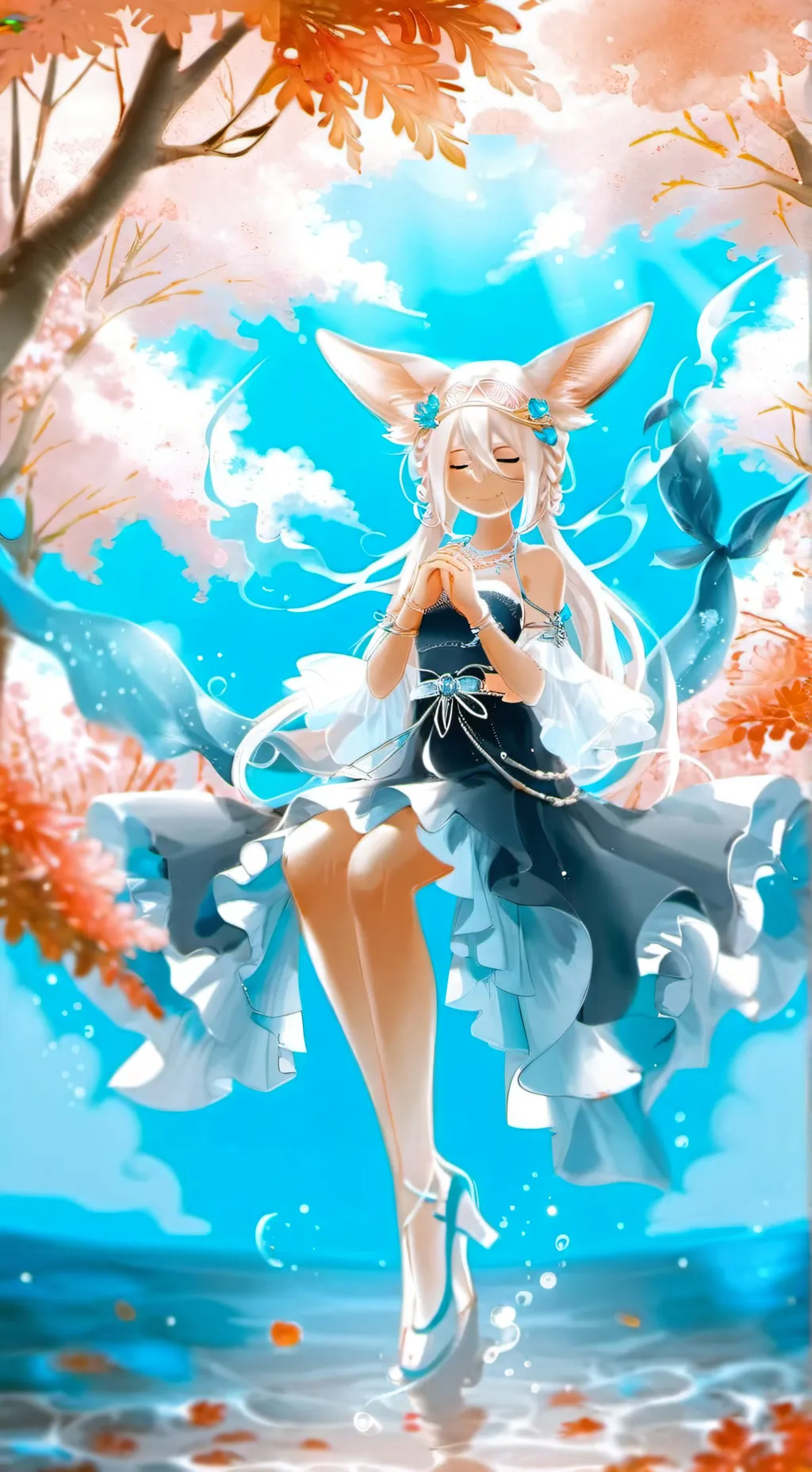 ai character: Mm2 valentine🌷 background