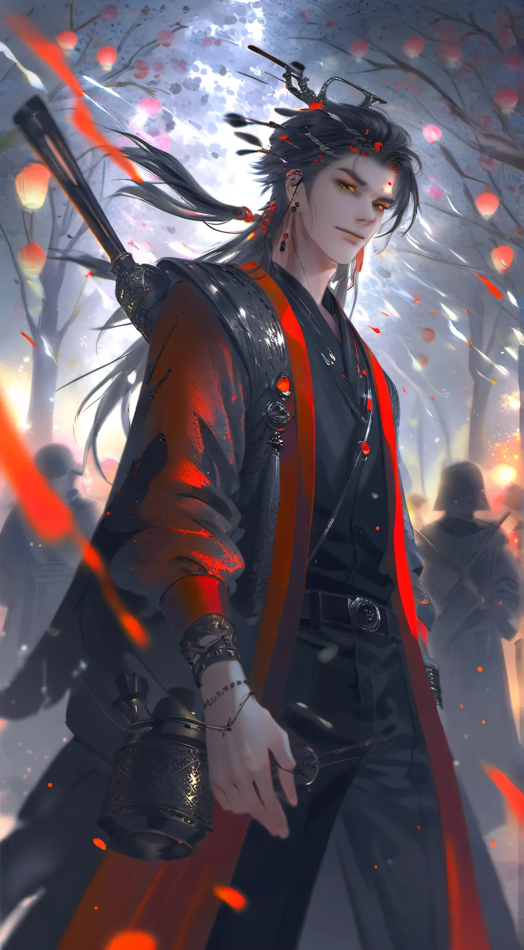 ai character: Cod number 3  background