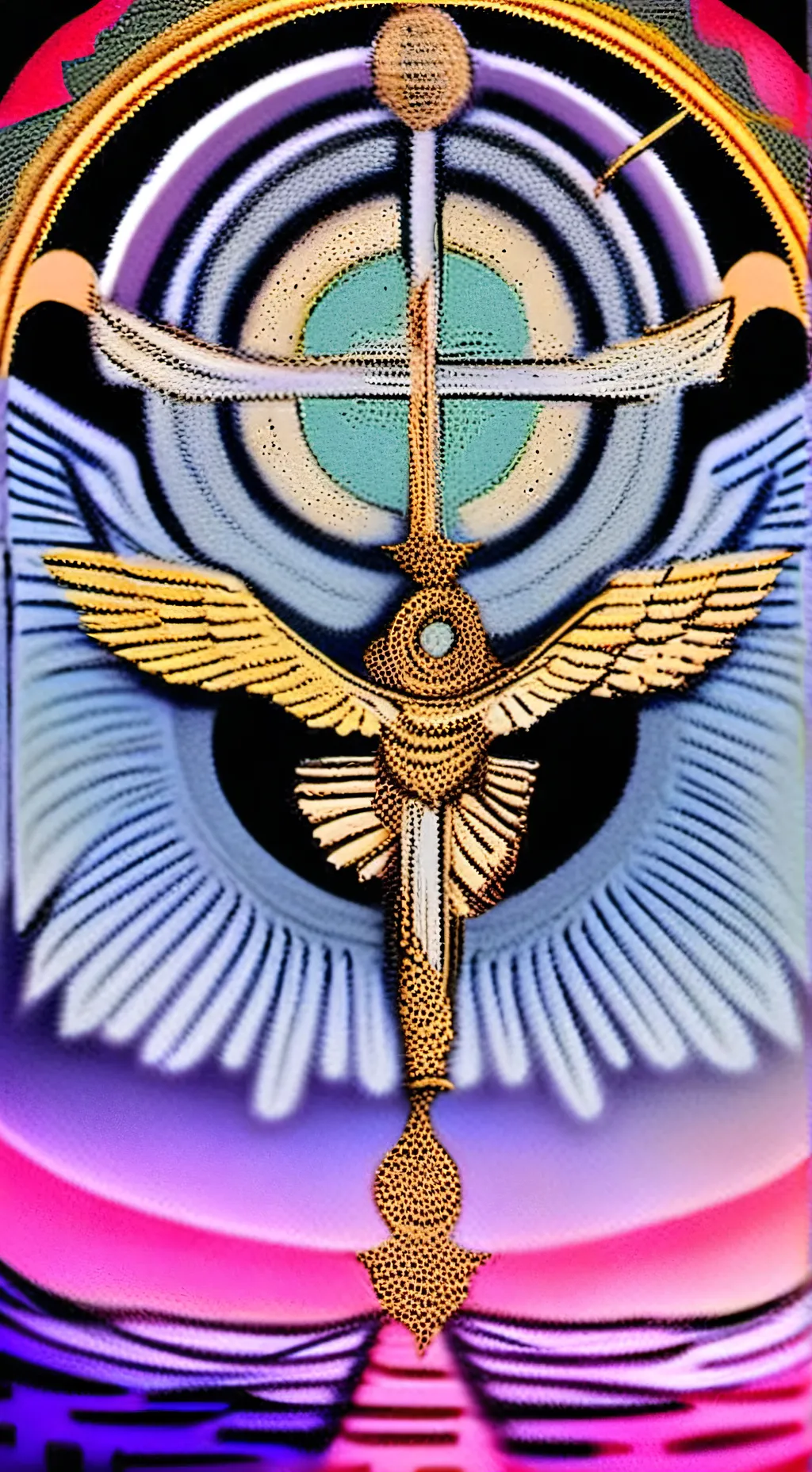 ai character: God Hazbin Hotel background