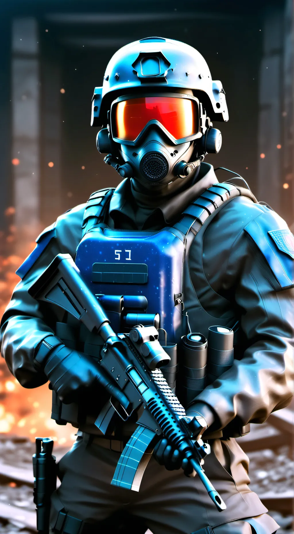 ai character: SCP FOUNDATION background