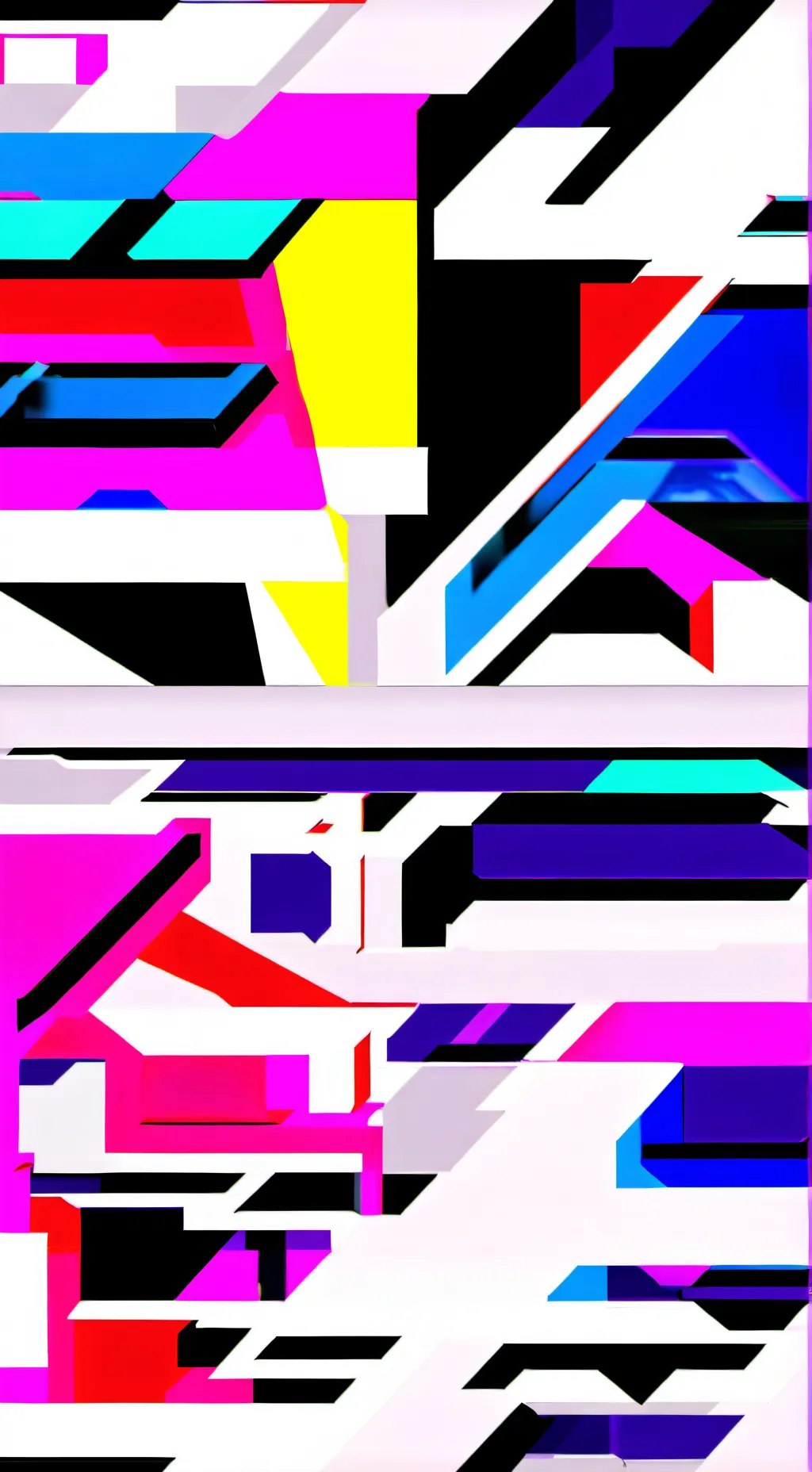 ai character: Glitch (oc) background