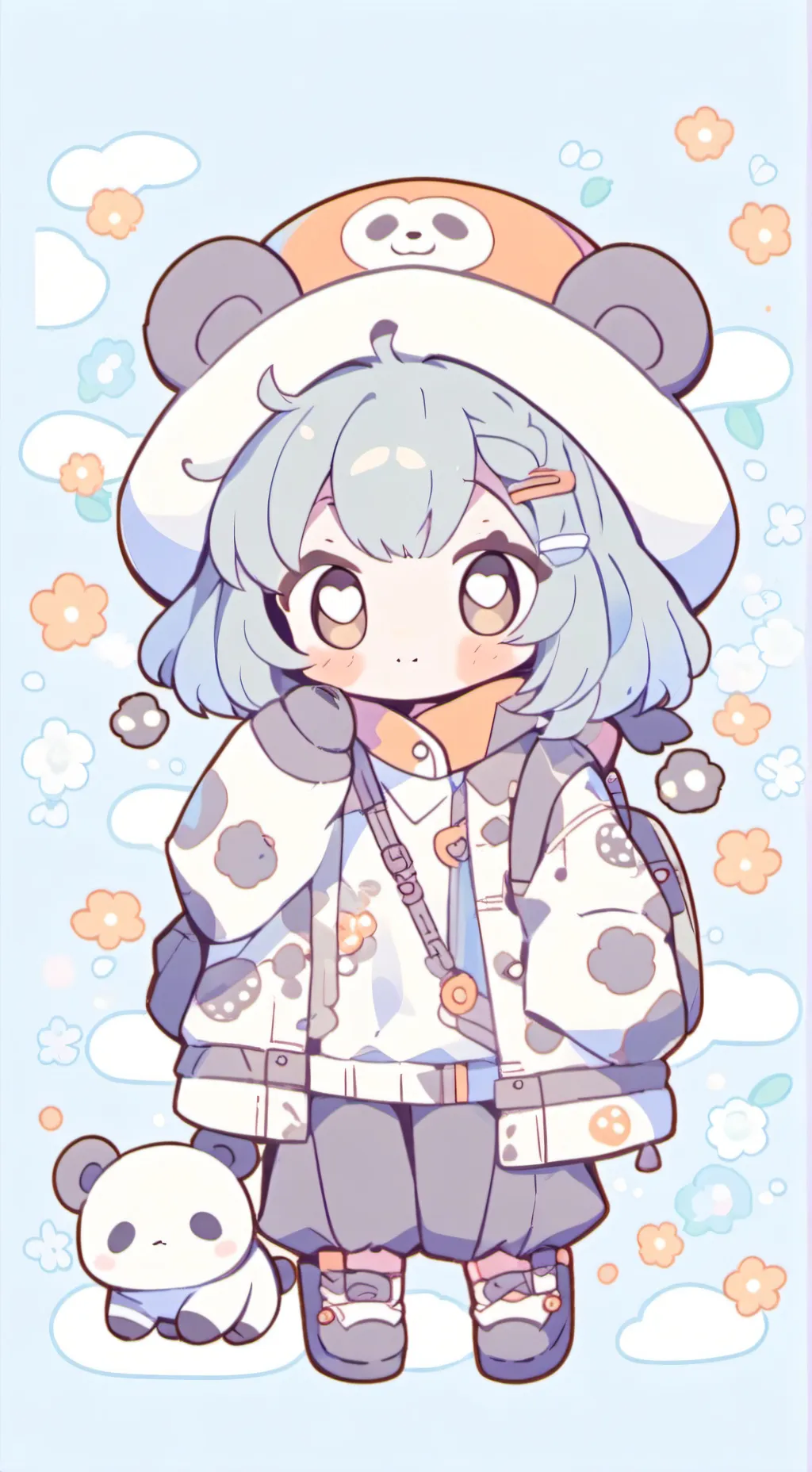 ai character: pandy background