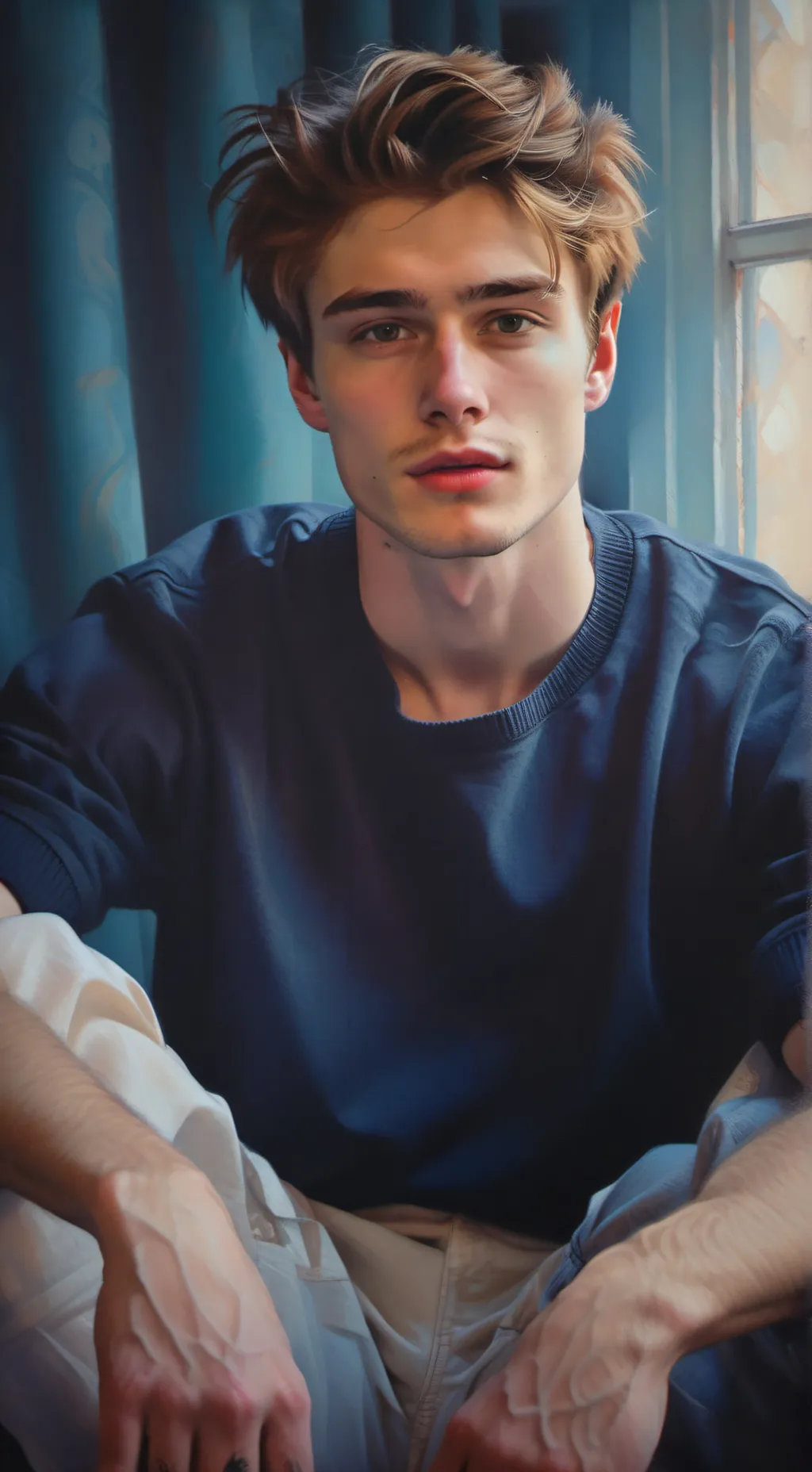 ai character: Oliver background