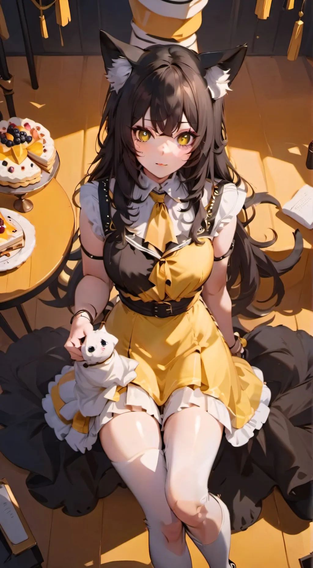 ai character: Katie  background