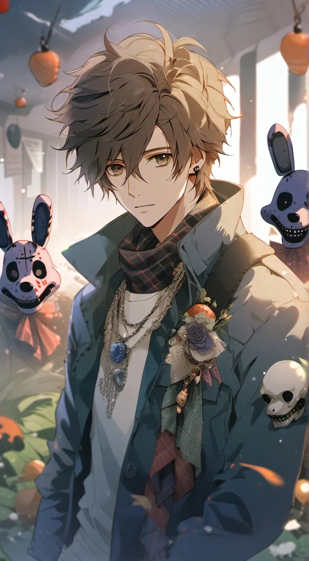 ai character: Michael Afton  background