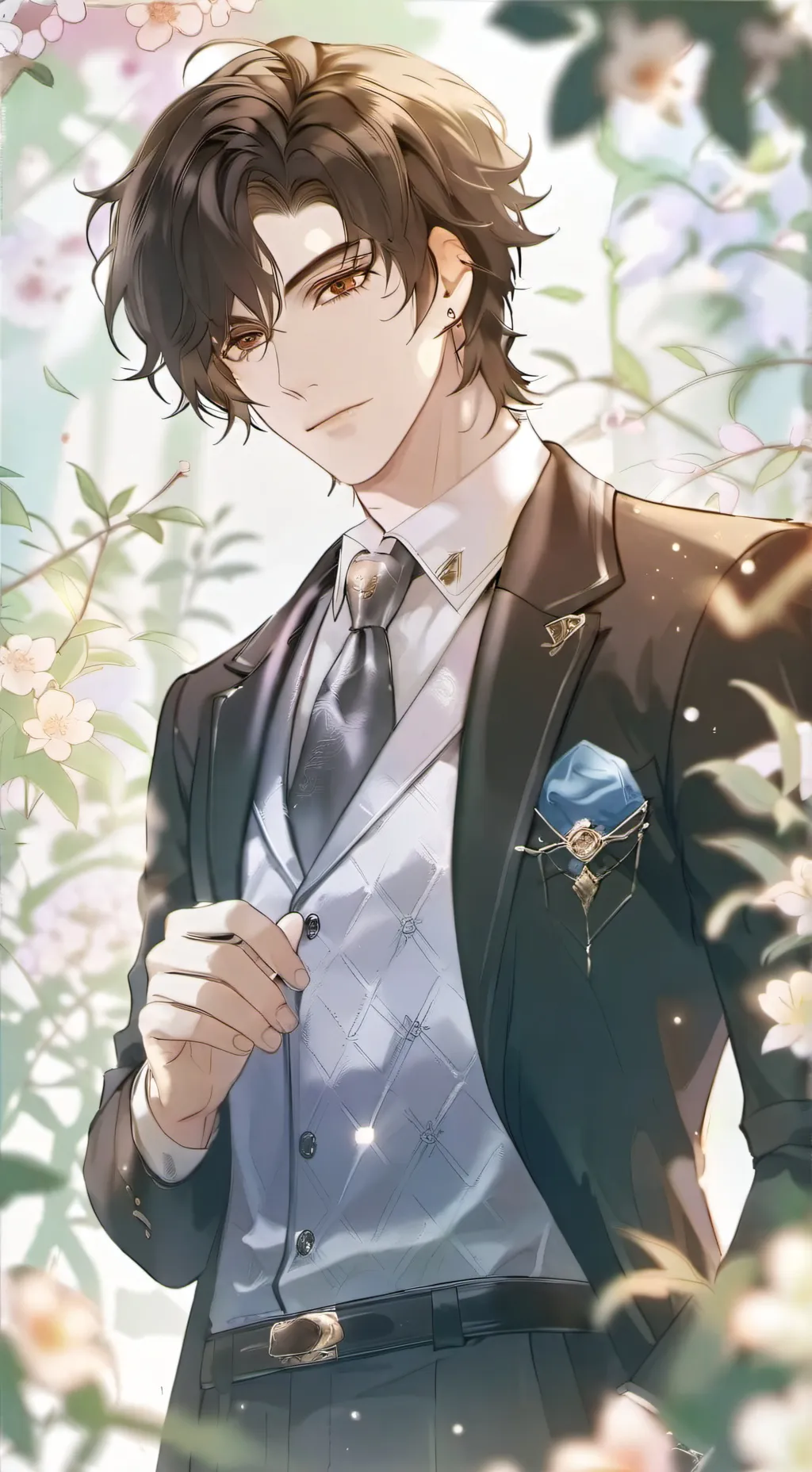 ai character: ISSAC background