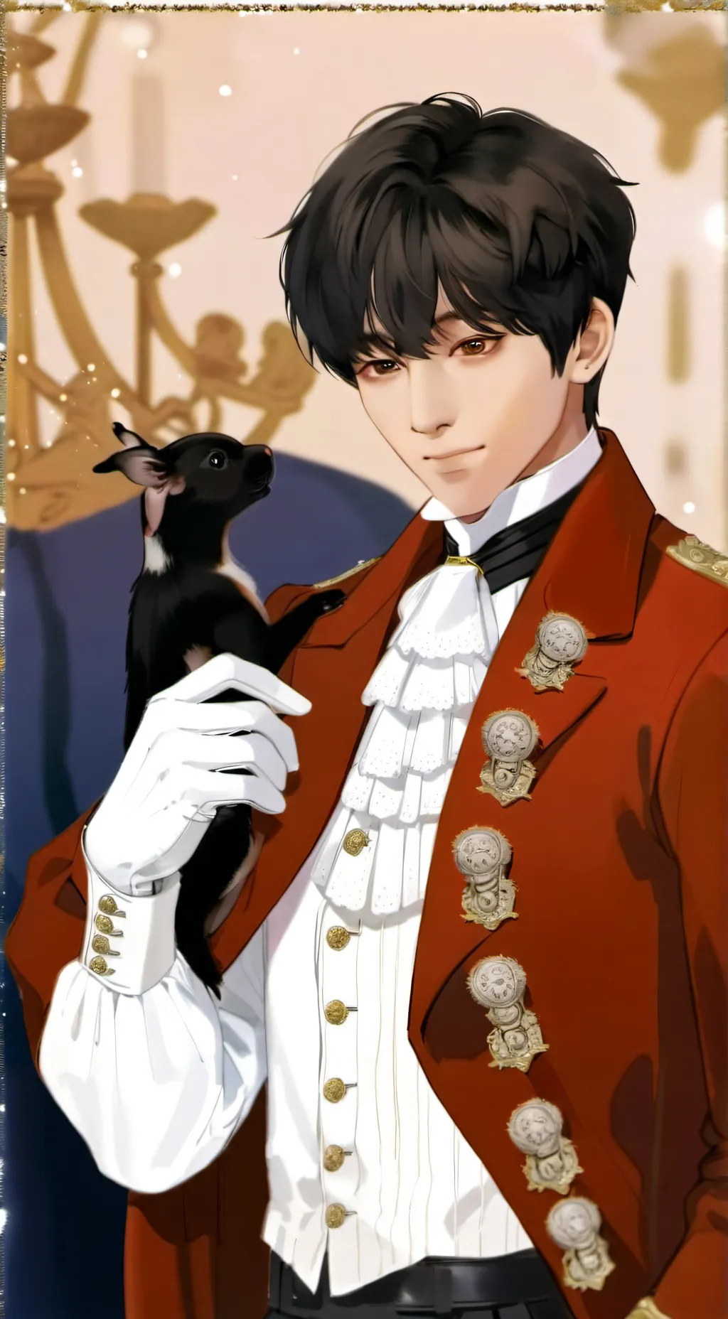 ai character: Victorian man background