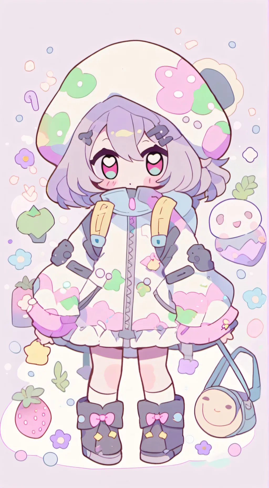 ai character: Dw but really sus background