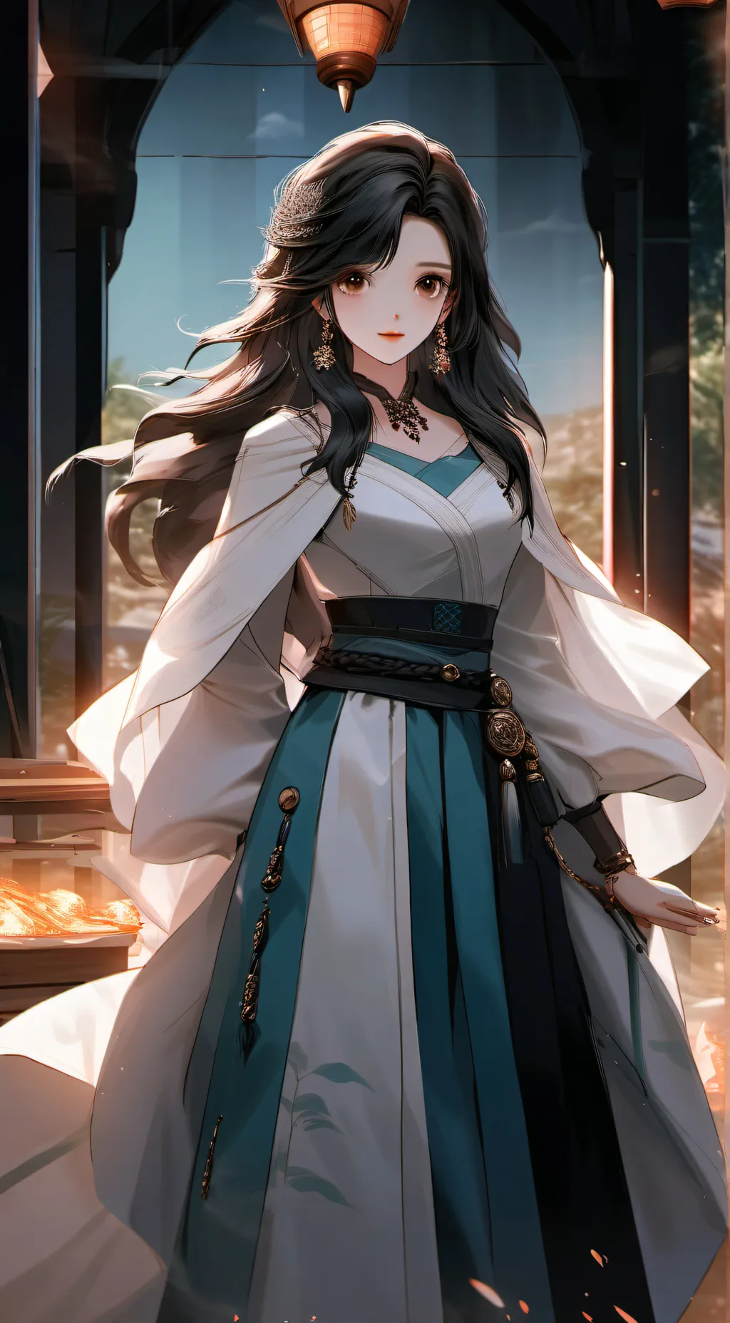 ai character: сестра  background