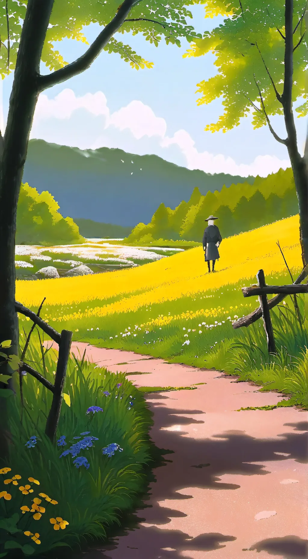 ai character: School background