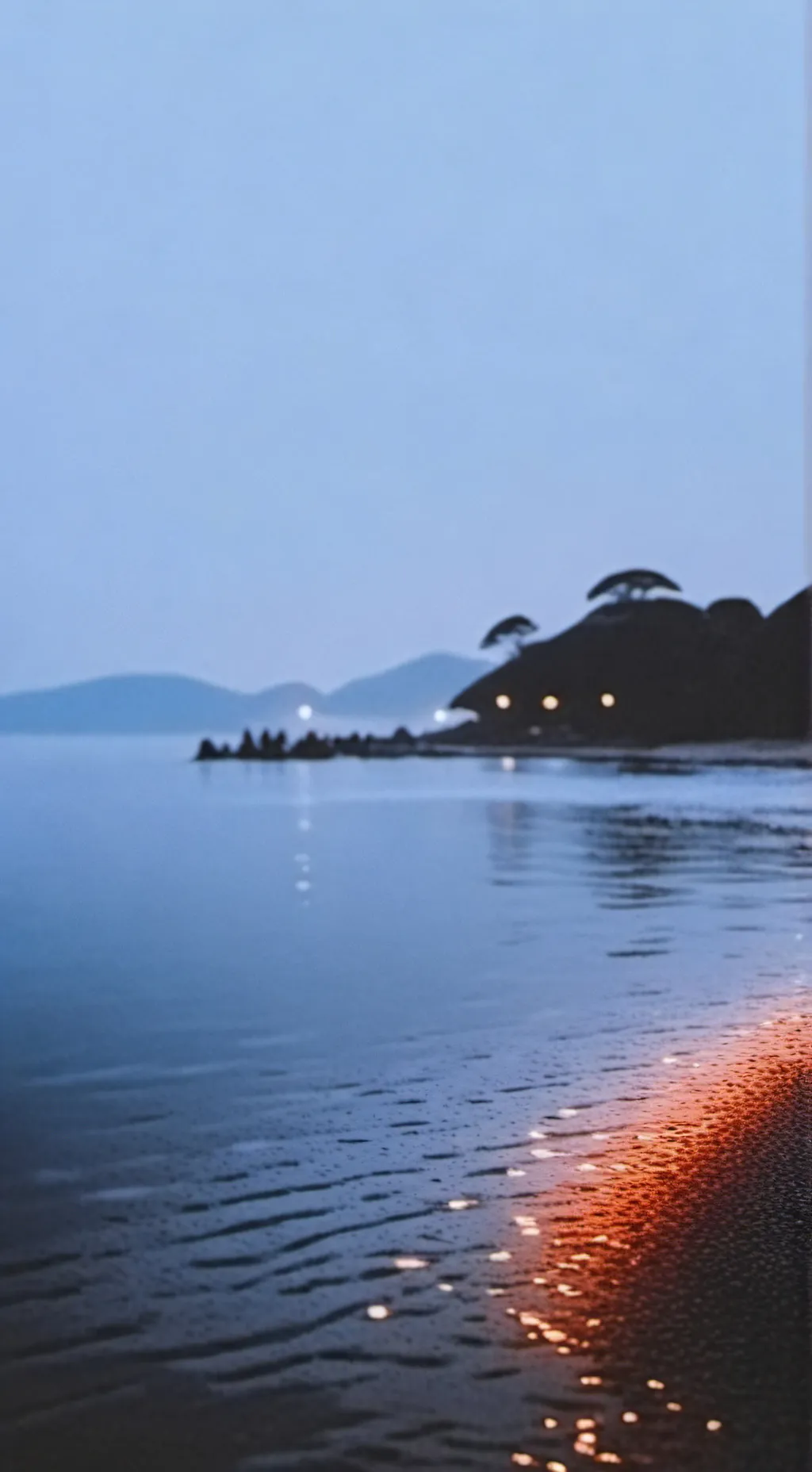 ai character: OBX road trip  background