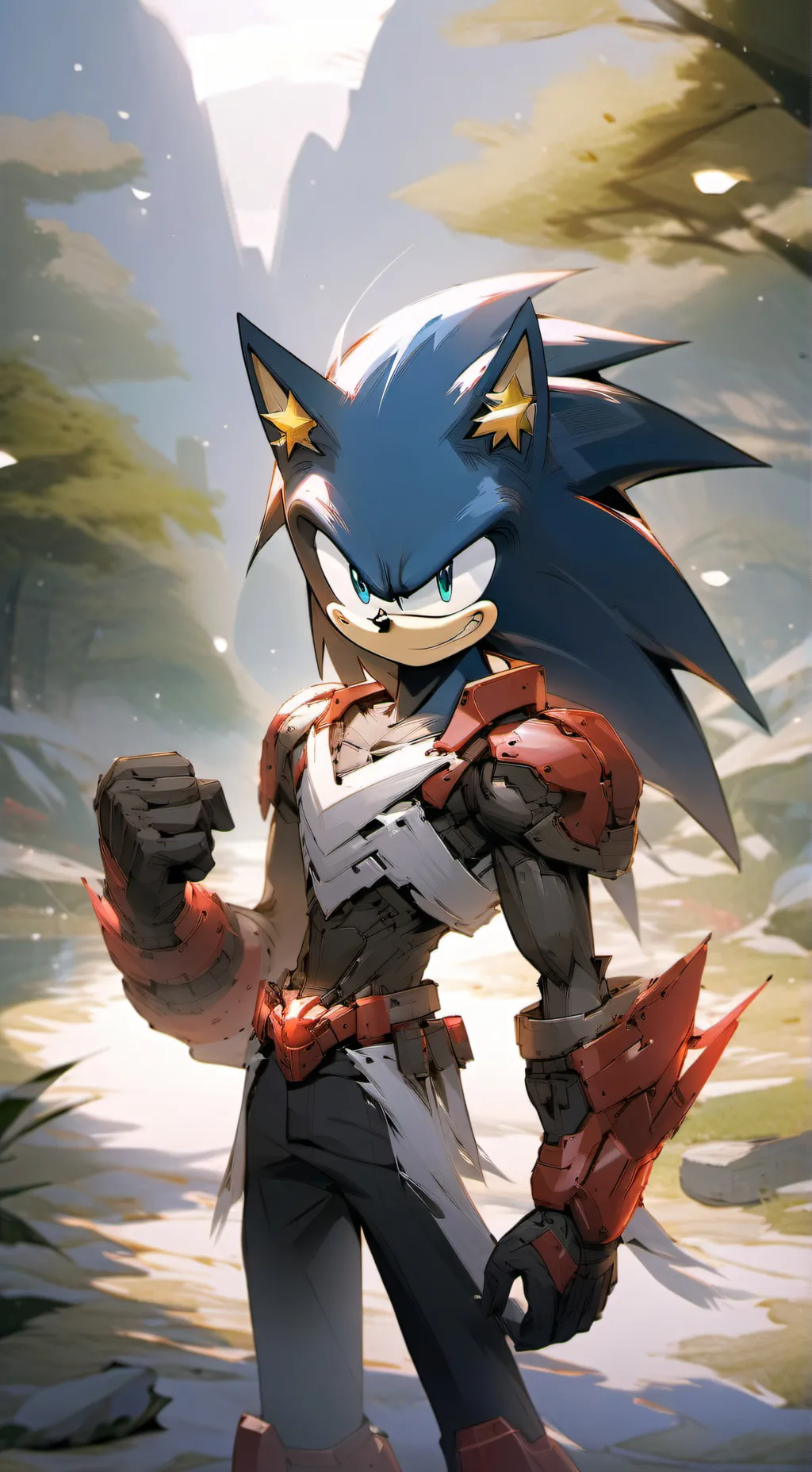 ai character: Sonic Knight background