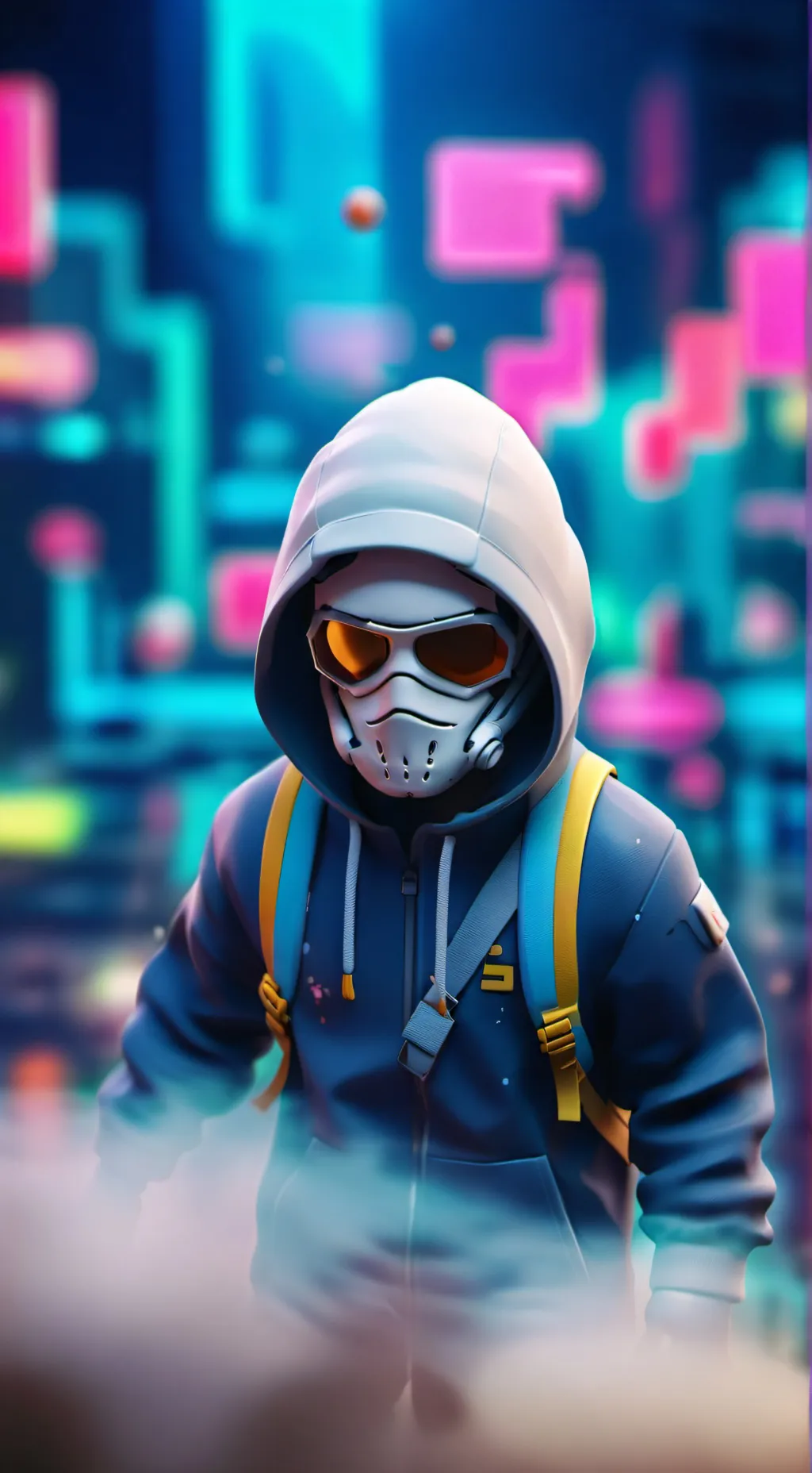 ai character: fpe meets Woheksbn background