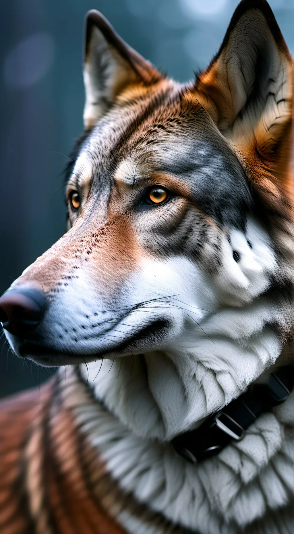 ai character: un lobo background