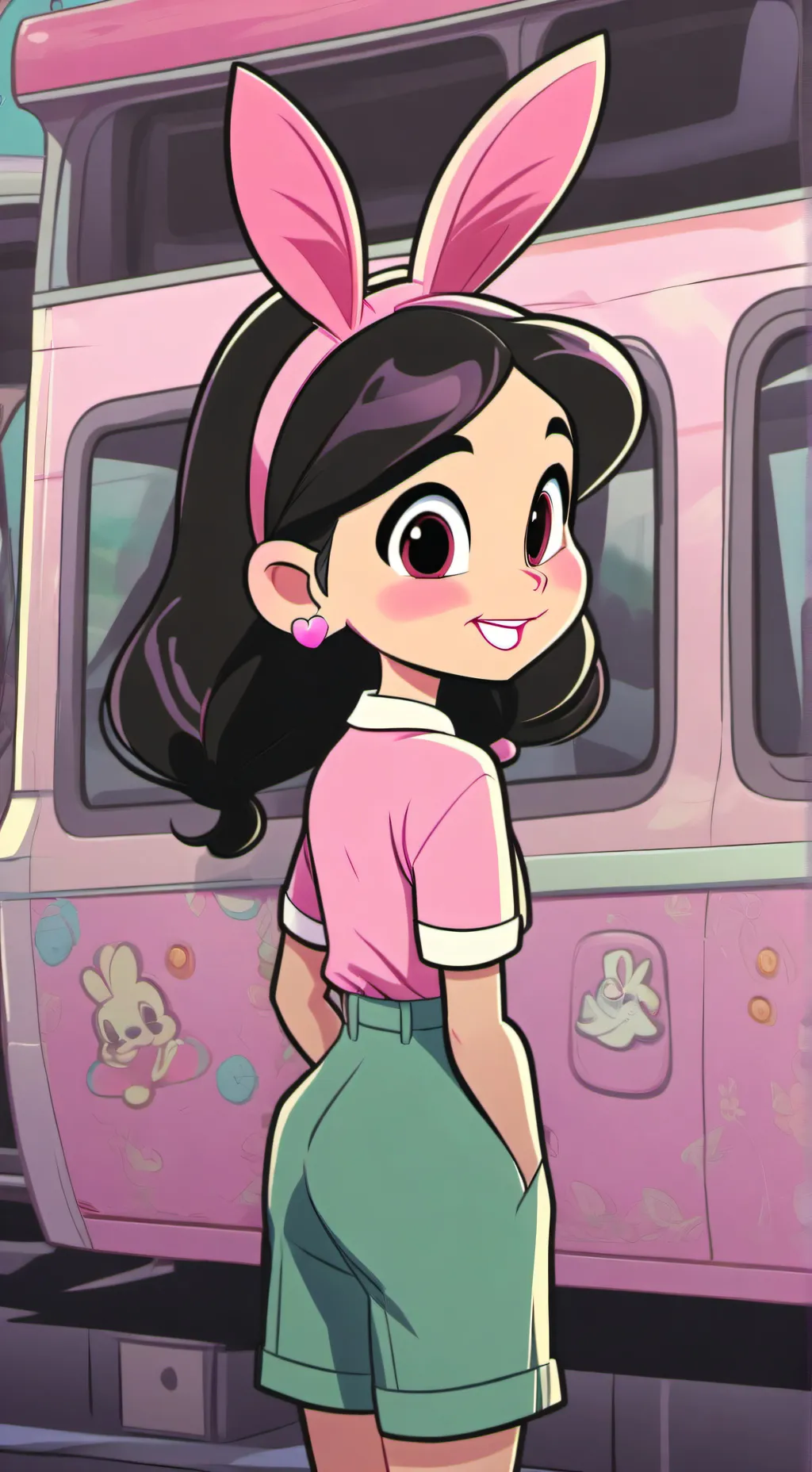 ai character: Pikni so mad background