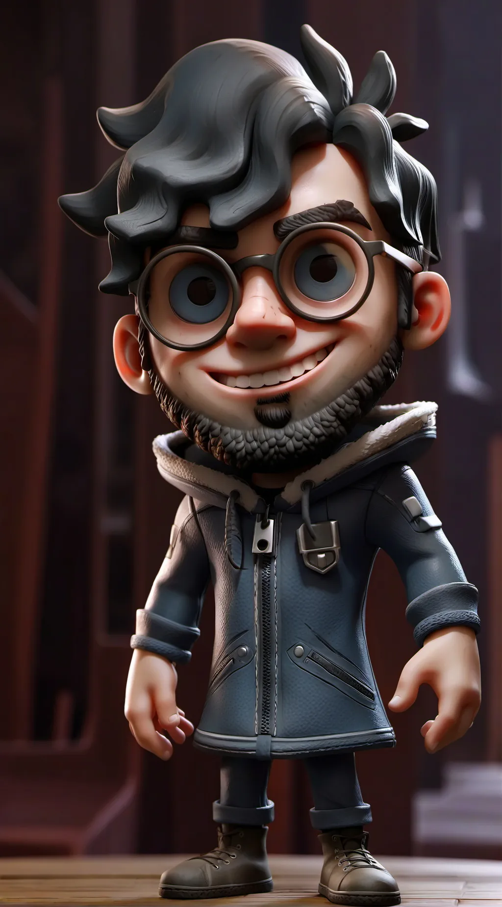 ai character: skibidi background