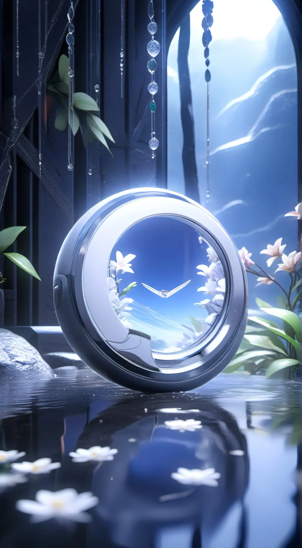 ai character: Vee background