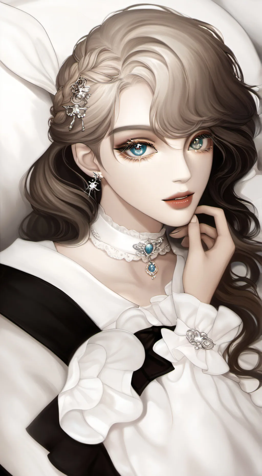 ai character: Nicole  background