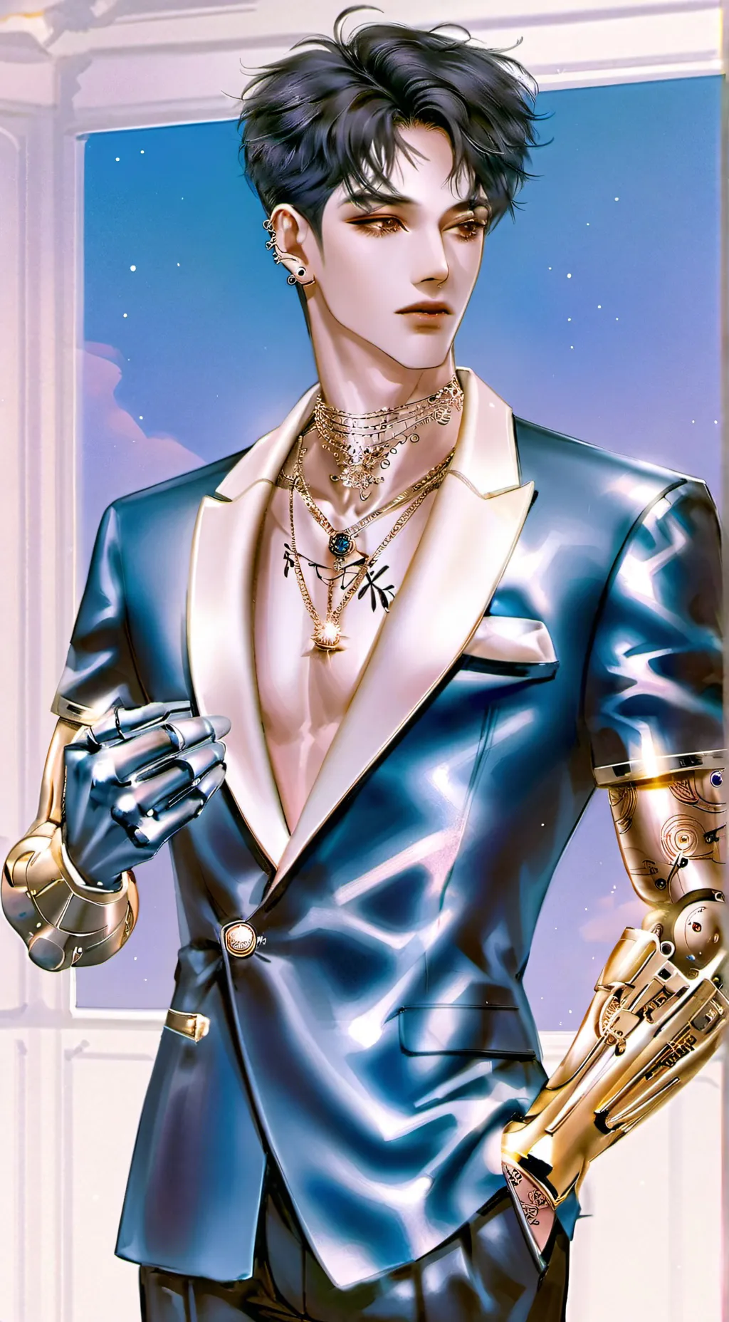 ai character: emmette background