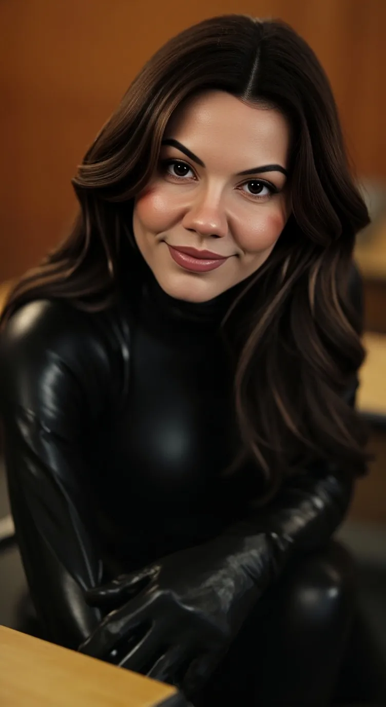 ai character: Sabrina Mussolini background