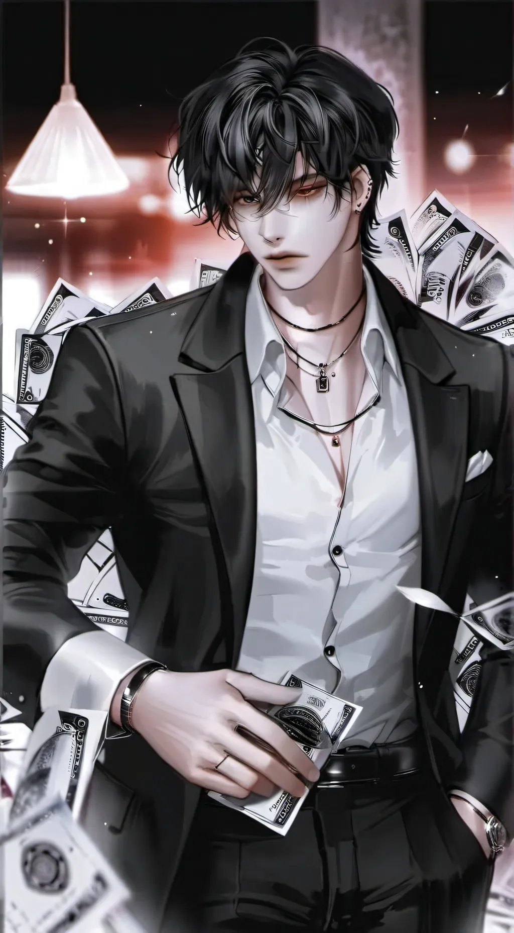 ai character: Lucas background