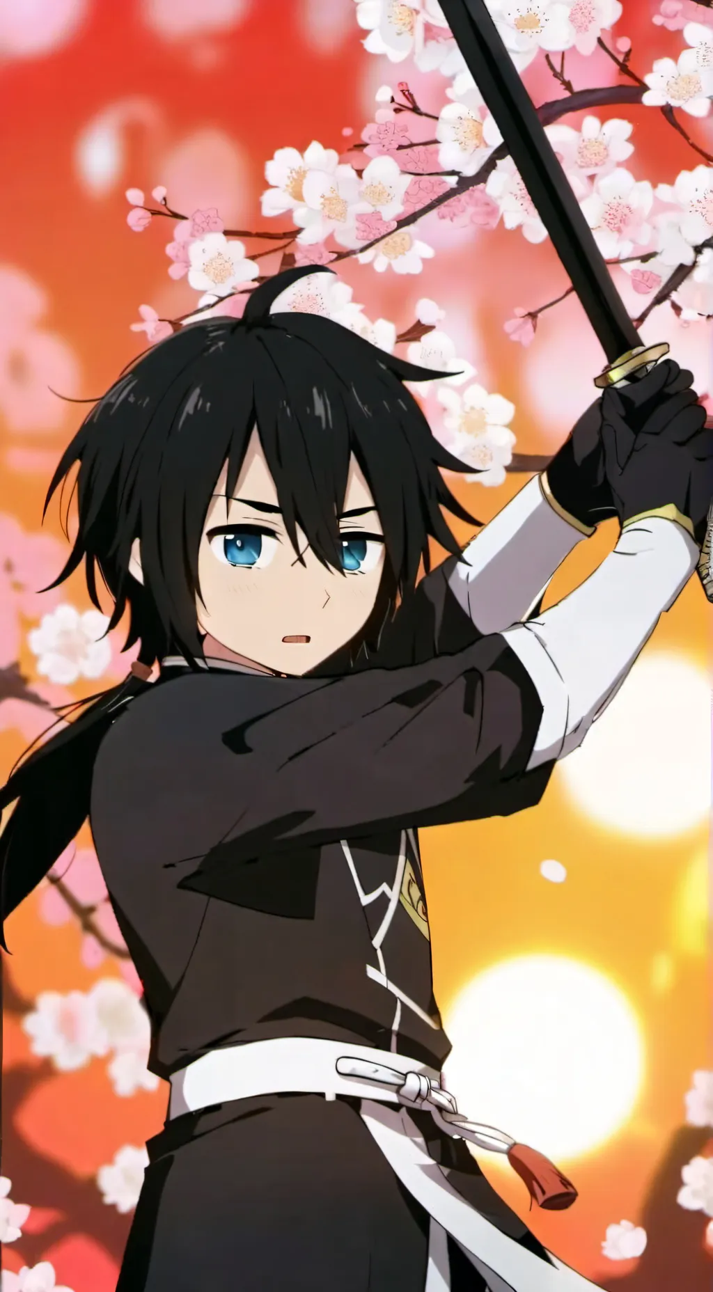 ai character: Katsuki & parents background