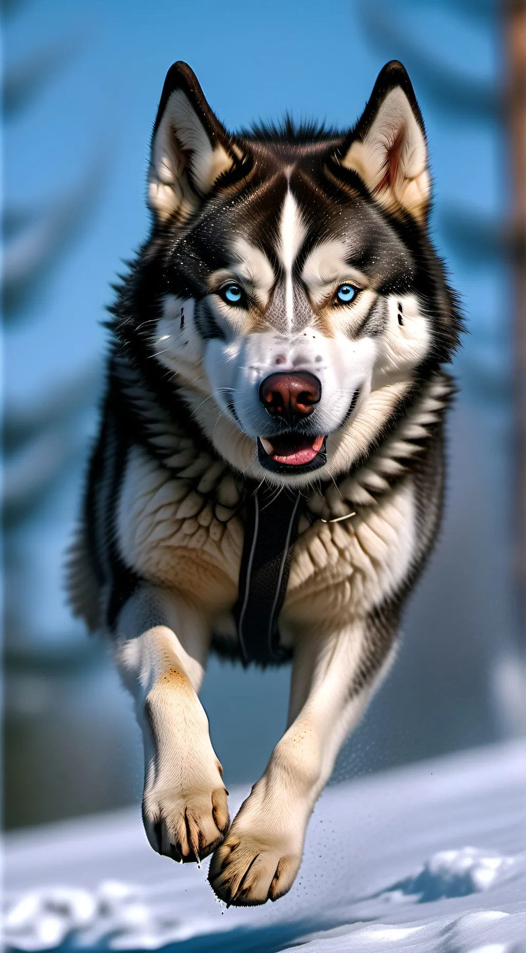 ai character: CloudyPupper background