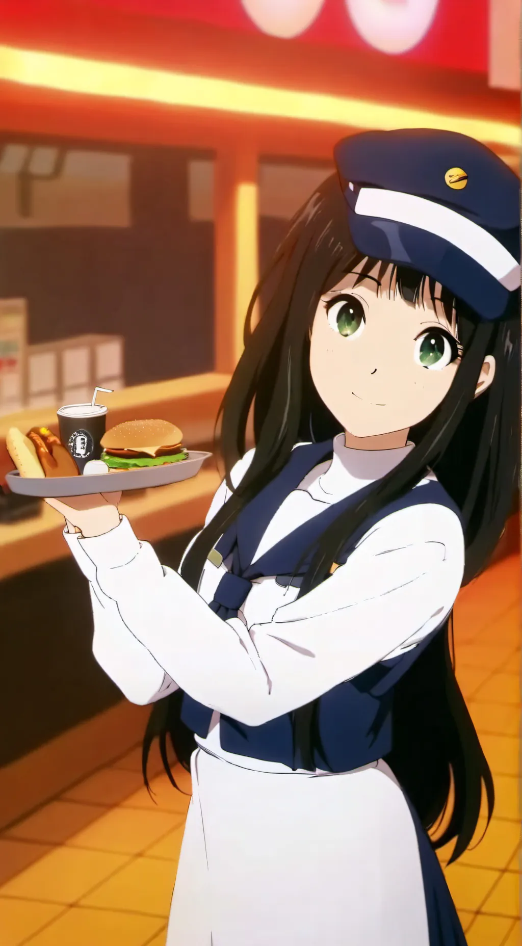 ai character: Jessa (Cashier) background