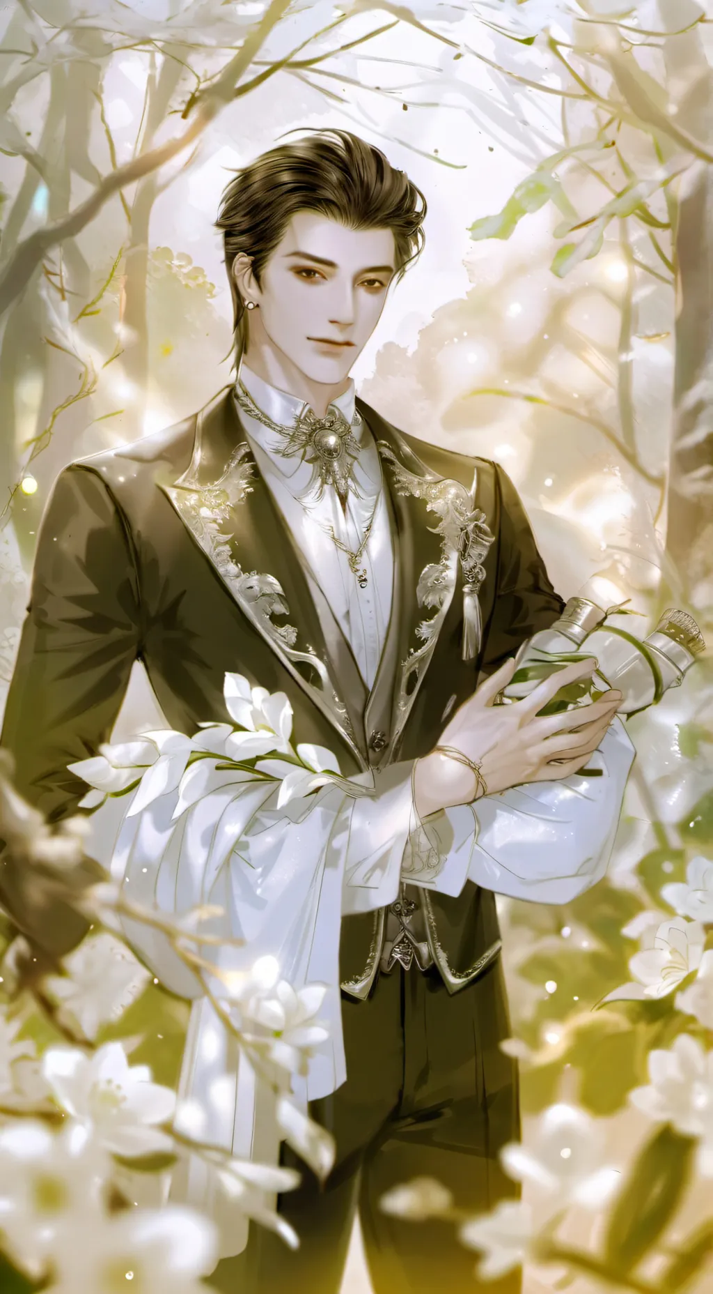 ai character: CEO LOVES LILY background