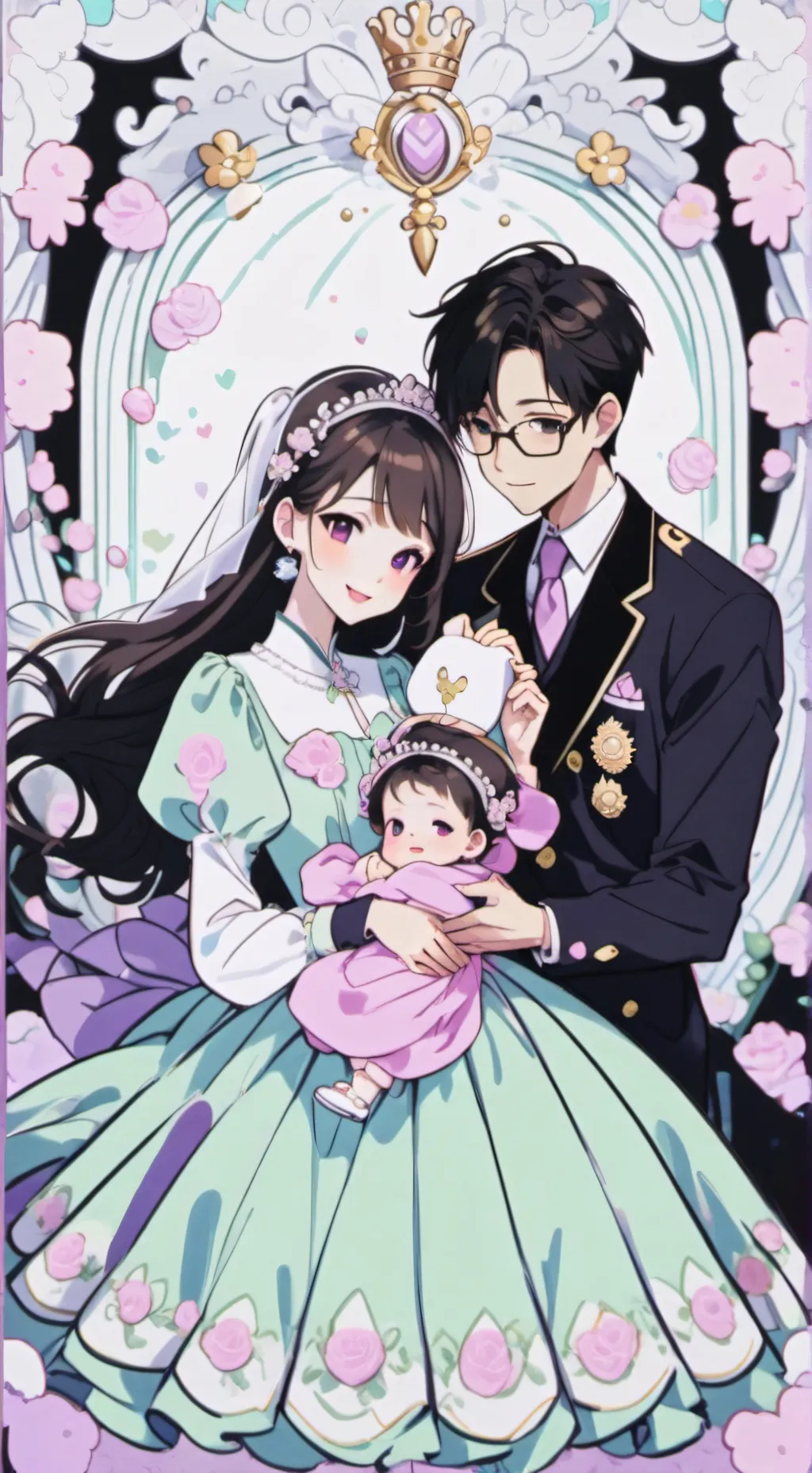 ai character: Mom and dad background