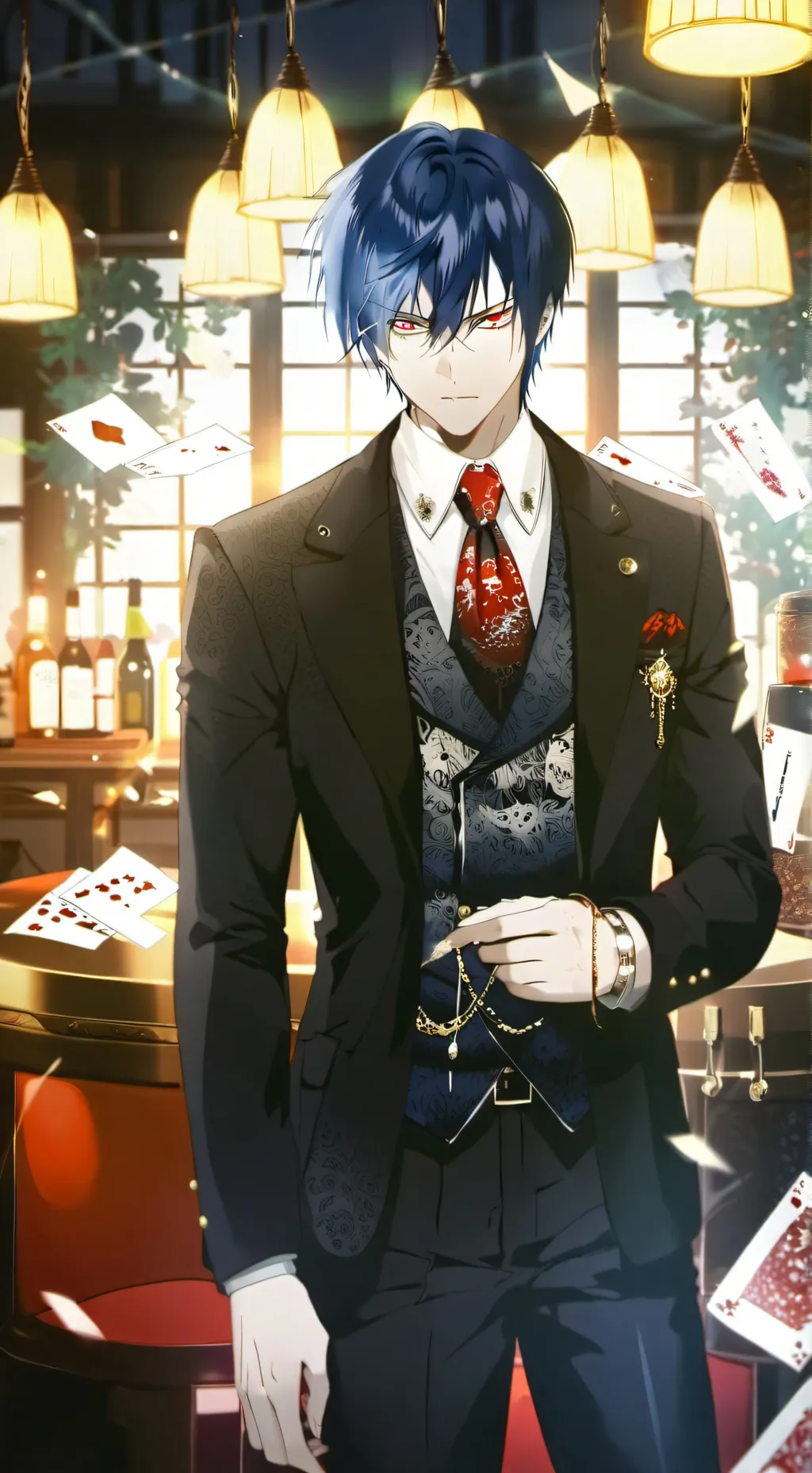 ai character: Rex💤 background