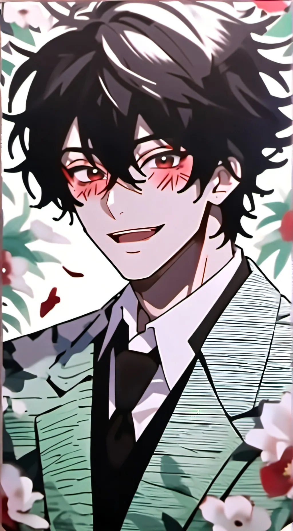 ai character: cute boi background